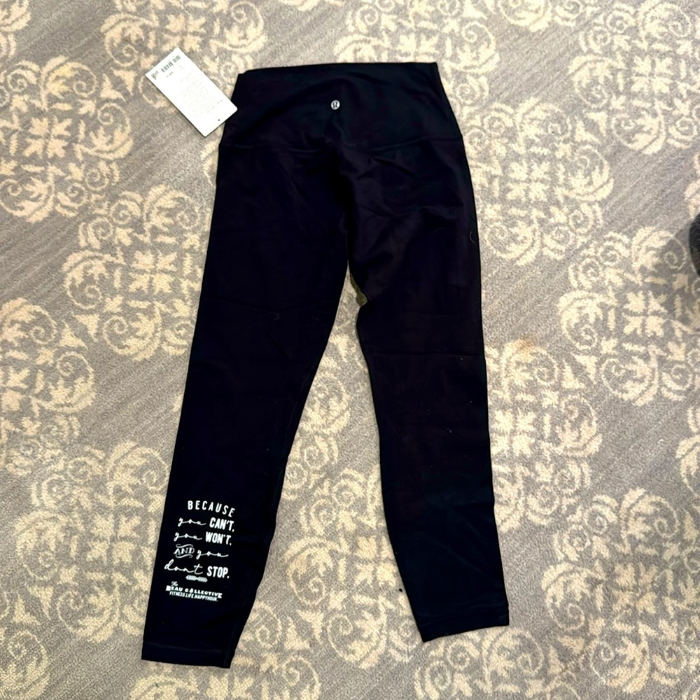 Black Align Pant 25” Lululemon